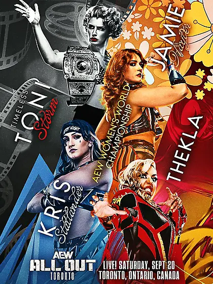 Toni Storm,  Jamie Hayter,  Kris Statlander,  Thekla