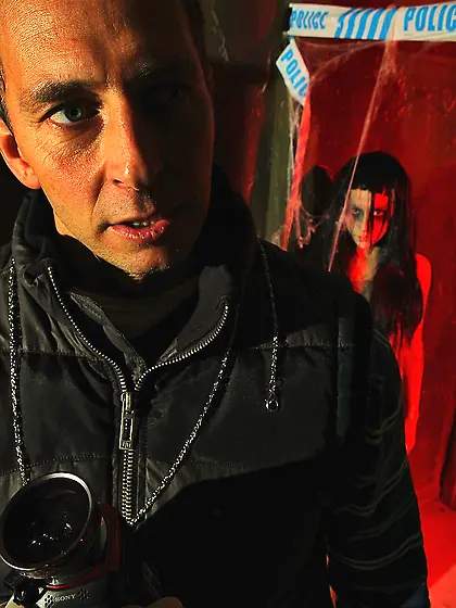 A mysterious house,  four