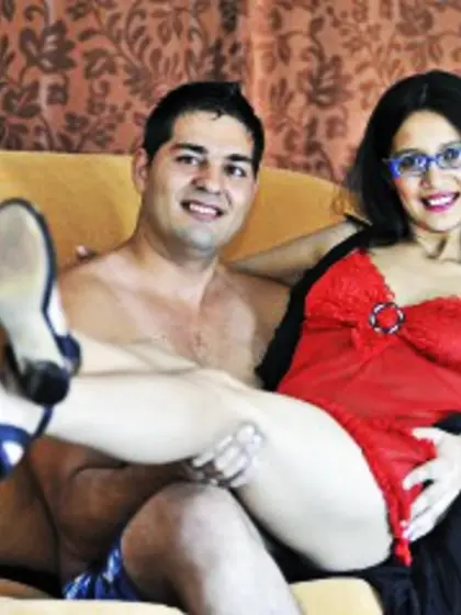 Brunette Peter and Brunette Evelyn Anal Sex.