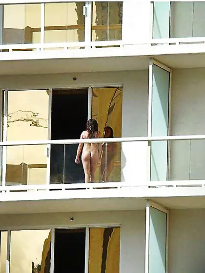 Voyeur balcony