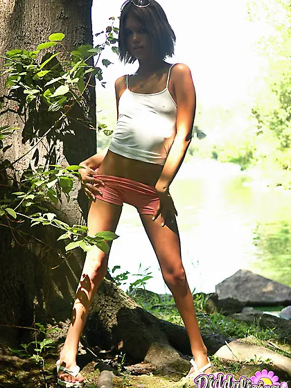 Skinny young teen amateur