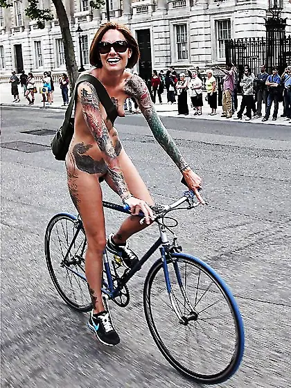 We should all go for a bike rail.