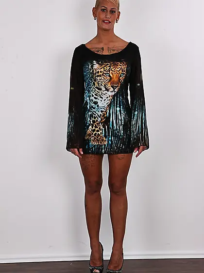 Blonde bitch nice hairdo