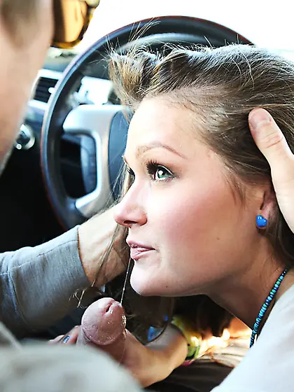 Nasty babe white shirt