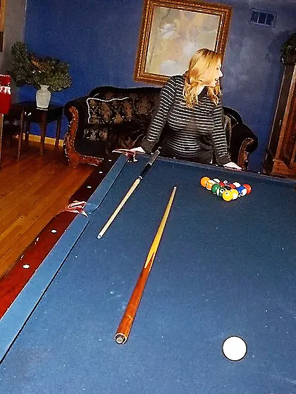 Elegant blonde babe with big tits loves to suckle on a thick pul