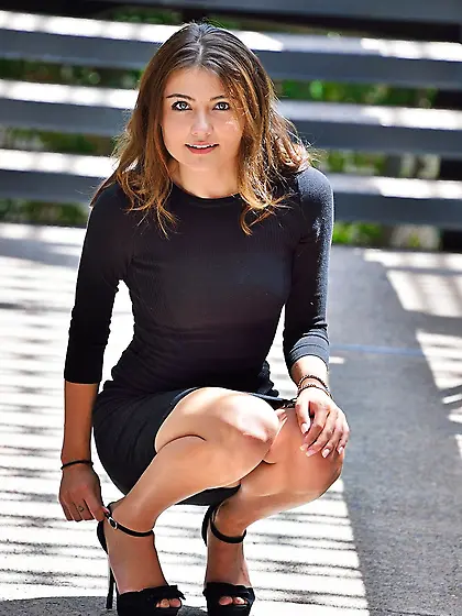 Teen shows off petite titties and masturbates twat with cucumber