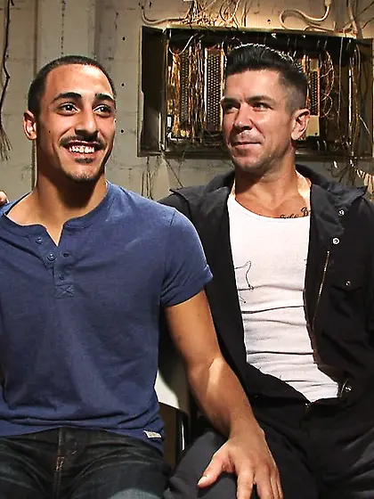 Musced dude big dick