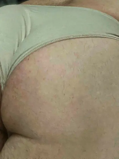 Sissy slutly ass in panties