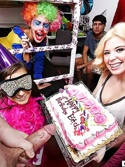 American birthday party