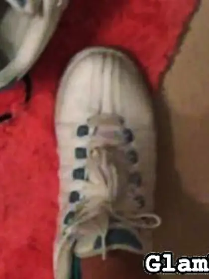 Pretty blonde chick pedicures