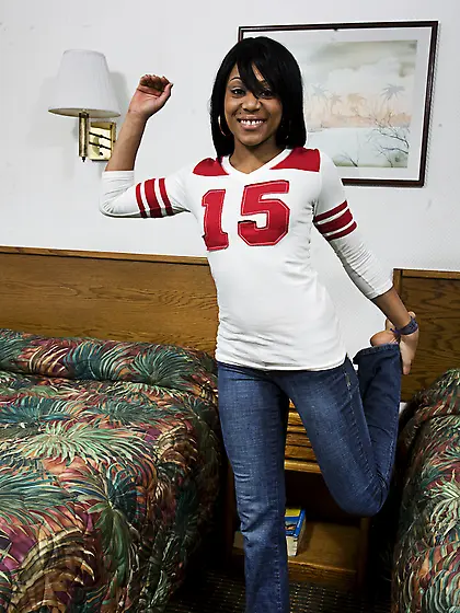 How about some high quality interracial sex? These two people ar