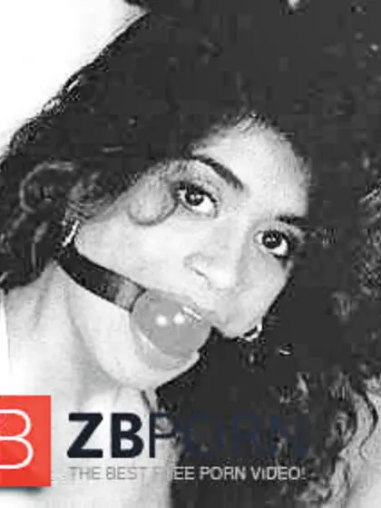 Vintage dark-haired Marita is a bit bound up