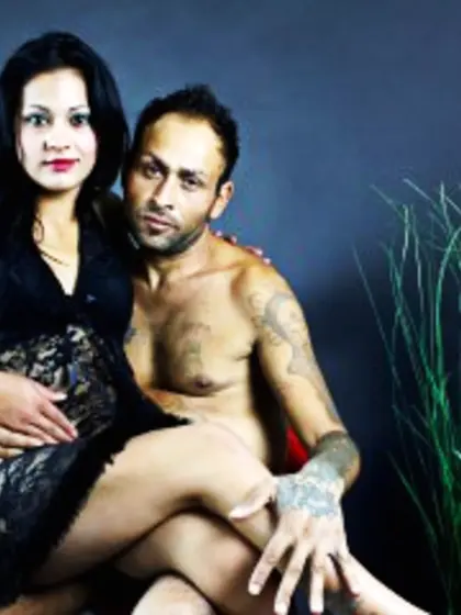 Brunette Charlie and Brunette Sandra.