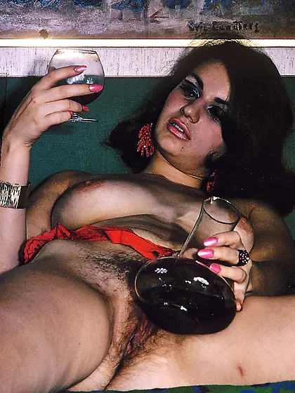 Hairy seventies lady loves