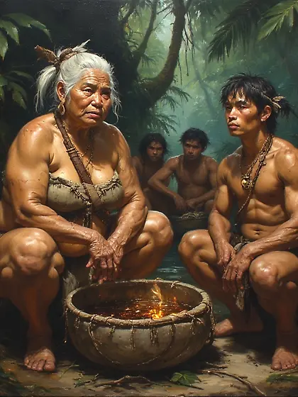 Female Asian Jungle Warrior