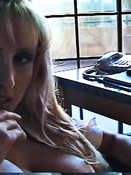 European blonde MILF gets worshiped by her...