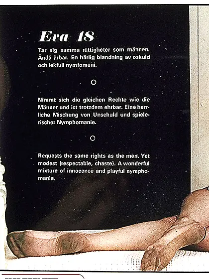 Sensual chicks sixties showing