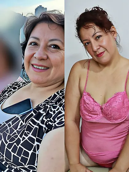 BBW sexy mature mom is an anal camwhore