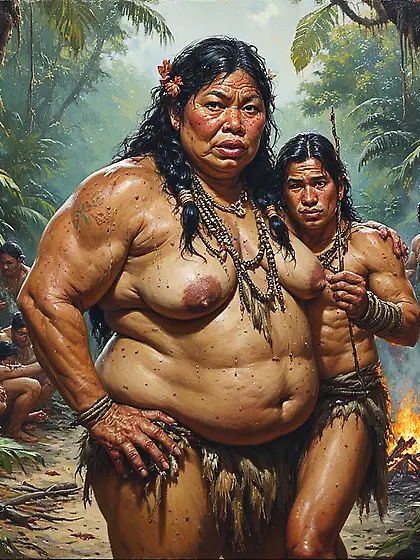 Female Asian Jungle Warrior