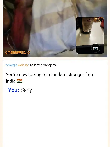 Indian Omegle slut