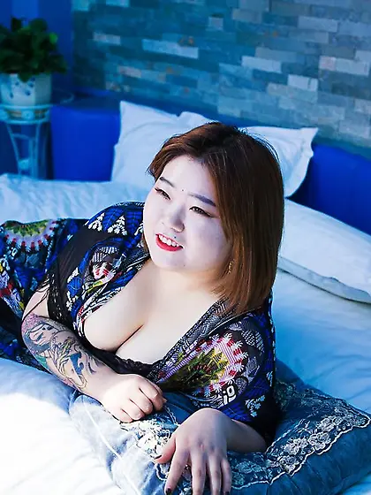 Asian teen brown hair