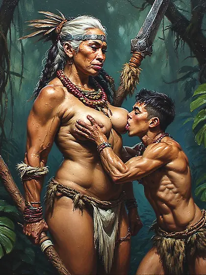 Female Asian Jungle Warrior