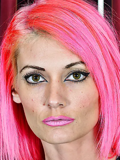 Skinny mature high heels