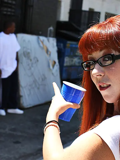 Interracial wife threesome