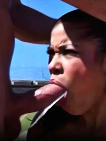 Desi wife outdoor blowjob exposure