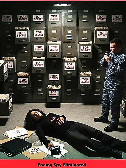 Enemy Spy Eliminated