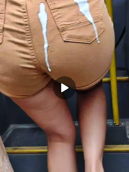 Cum ass public buss