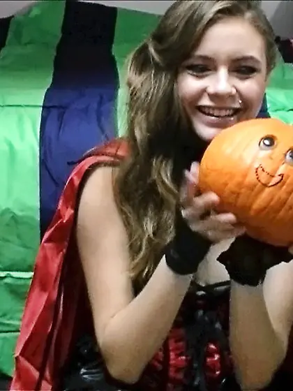 Halloween party college lasses