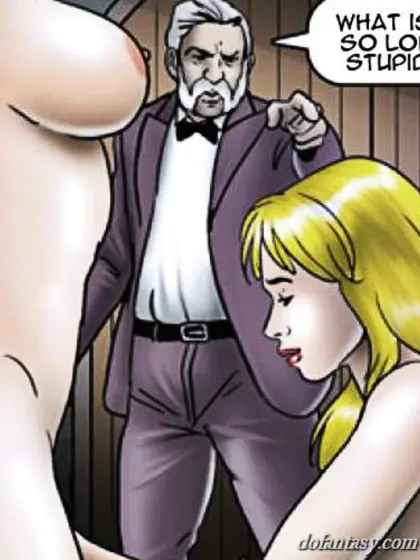 Bald gals bound poles