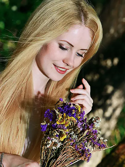 Ukrainian blonde naturals