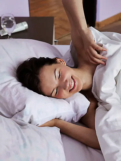 Small tits brunette white