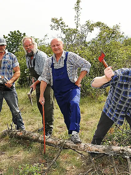 Spring means light showers,