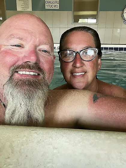 Michelle Colvert,  Iowa BBW swing wife