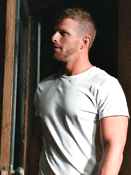 Horny hunks whipping ass