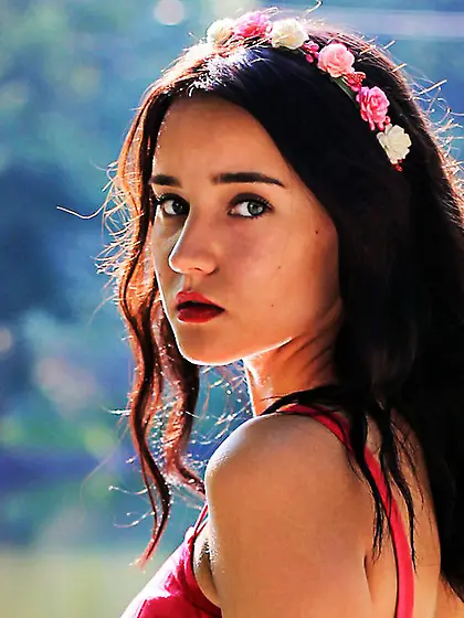 Teen black hair nice