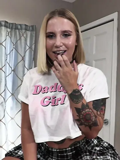 Petite horny teacher fucks student