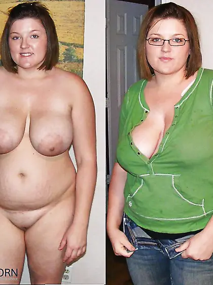 Real Wives and Girlfriends Clothed Stripped