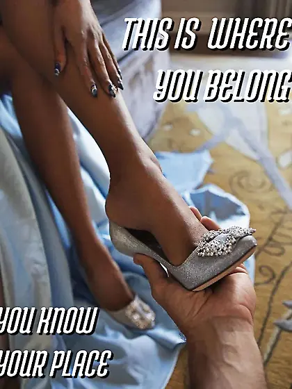 HIGH HEELS & FEMALE FOOTWEAR FETISH CAPTIONS (OC)