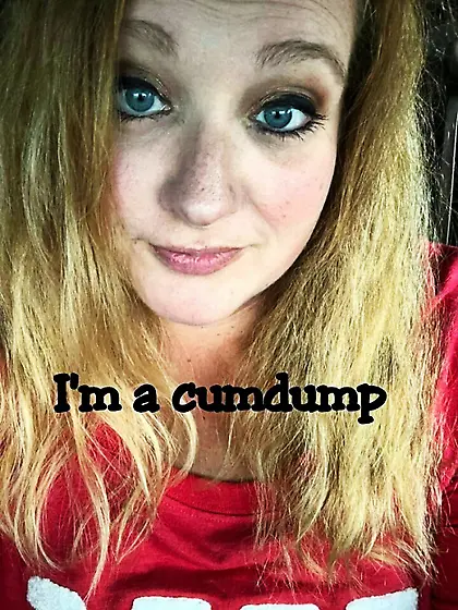 I'm a cumdump