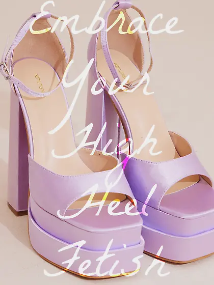 HIGH HEELS & FEMALE FOOTWEAR FETISH CAPTIONS (OC)