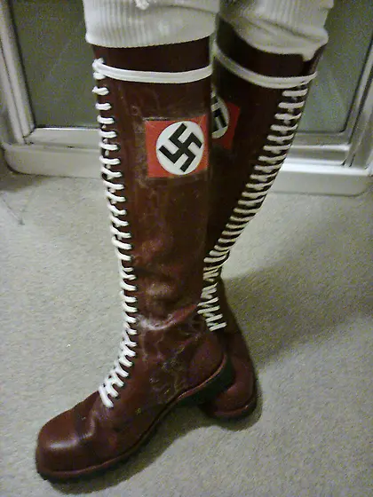 Skinhead gay sex boots