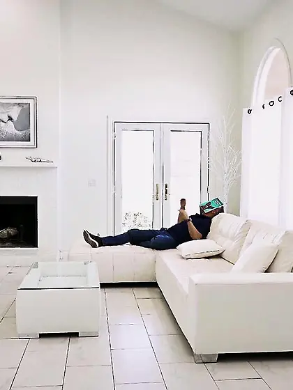 Stepdad has naughty ideas for teen 