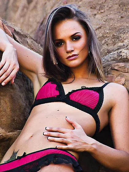 Petite beauty Tori Black in sexy high heel shoes takes off her l