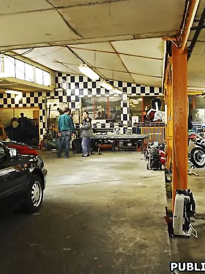 Picked outdoors blonde babe