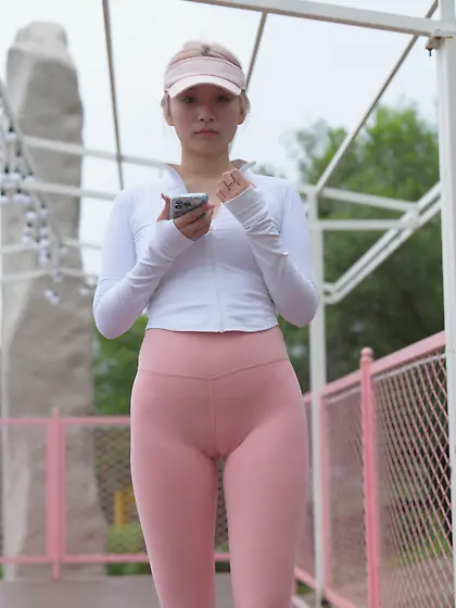 Asians in Yoga Pants