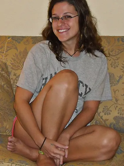 Beautiful Nerdy Casey sextape/pics/feet
